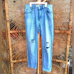 Pistola Classic Blue Distressed Woman's Jeans_29
